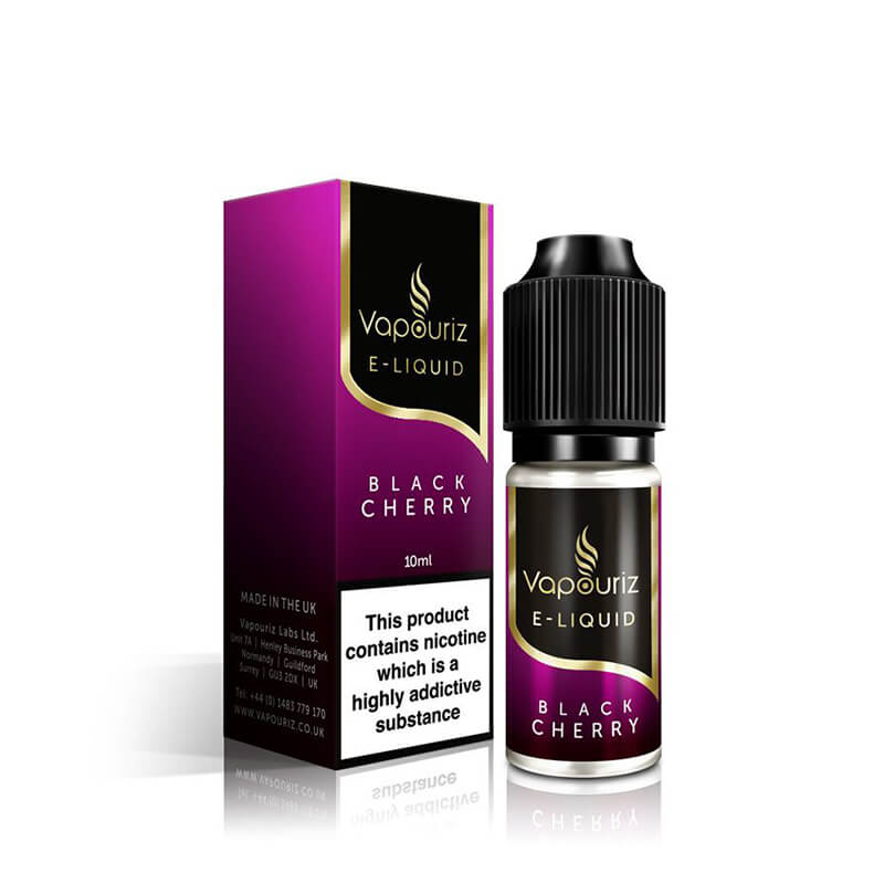 Vapouriz Premium Black Cherry E-Liquid 10ml