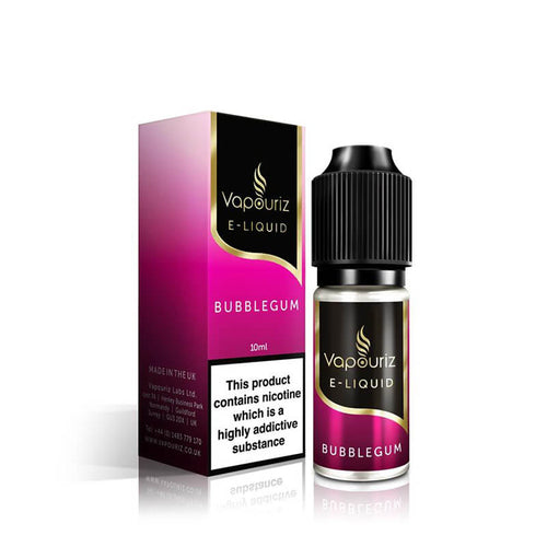 Vapouriz Premium Bubblegum 10ml E-Liquid