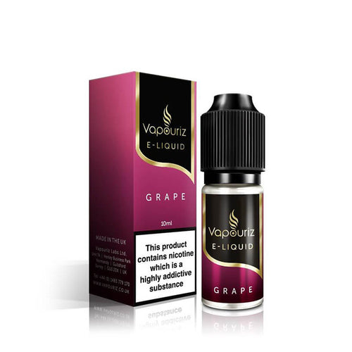 Vapouriz Premium Grape E-Liquid 10ml