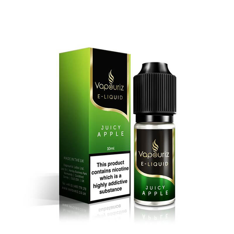 Vapouriz Premium Juicy Apple E-Liquid 10ml