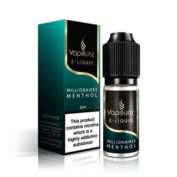 Vapouriz Millionaires Menthol High PG E-Liquid