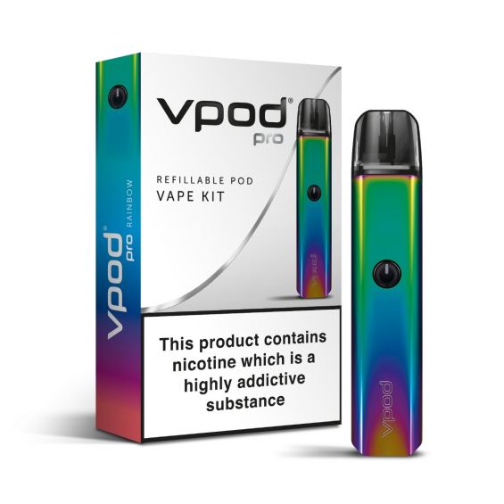 Vpod Pro Refillable Vape kit from Vapouriz