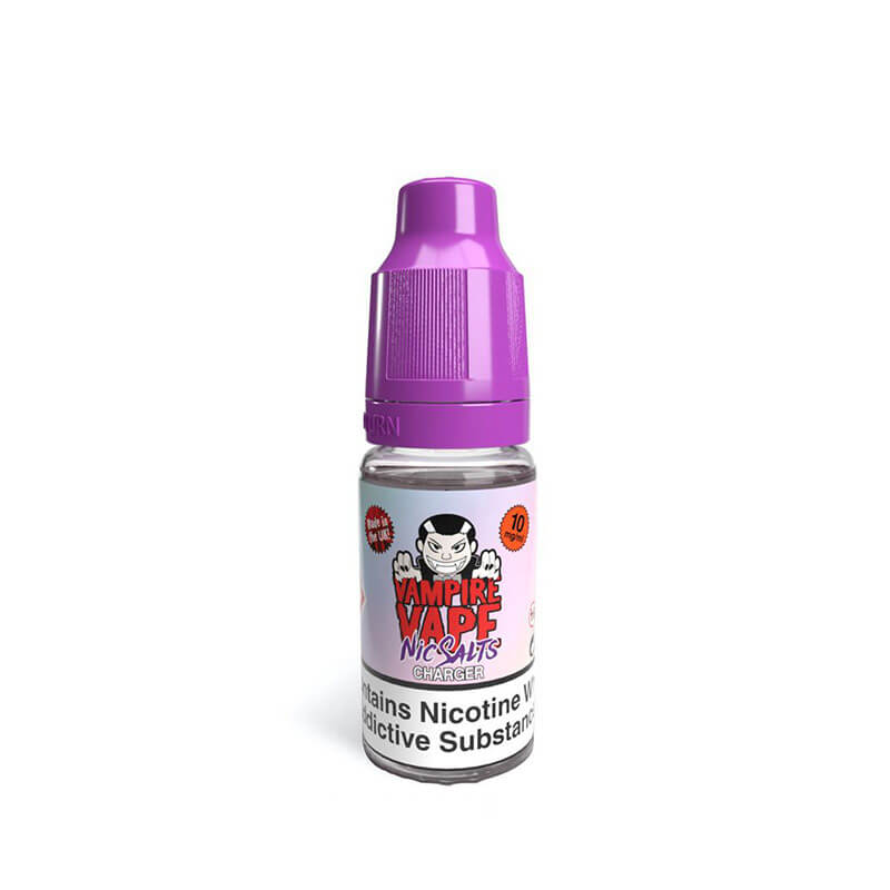 Vampire Vape Charger Nic Salt E-Liquid 10ml