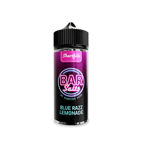 Bar Salts Blue Razz Lemonade Shortfill E-Liquid 100ml By Vampire Vape