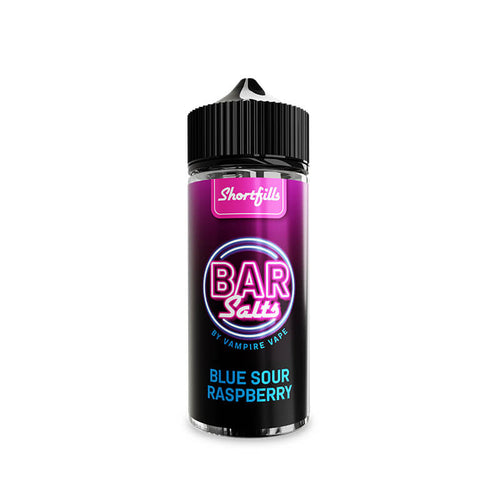 Bar Salts Blue Sour Raspberry Shortfill E-Liquid 100ml By Vampire Vape