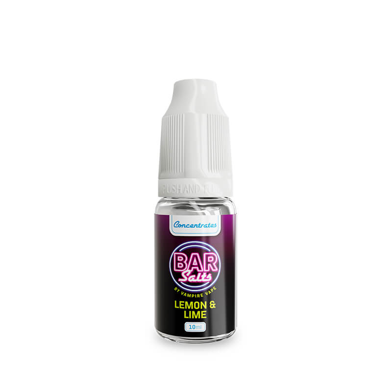 Bar Salts Lemon & Lime Flavour Concentrate 10ml By Vampire Vape