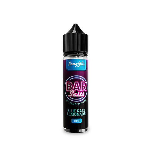 Bar Salts Blue Razz Lemonade 10ml Longfill E-Liquid By Vampire Vape