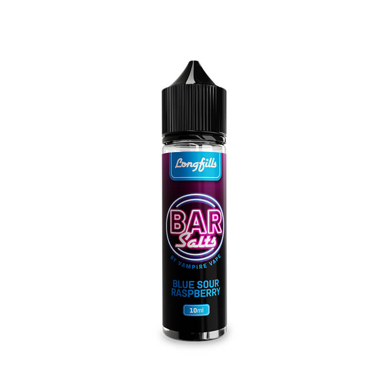 Bar Salts Blue Sour Raspberry 10ml Longfill E-Liquid By Vampire Vape