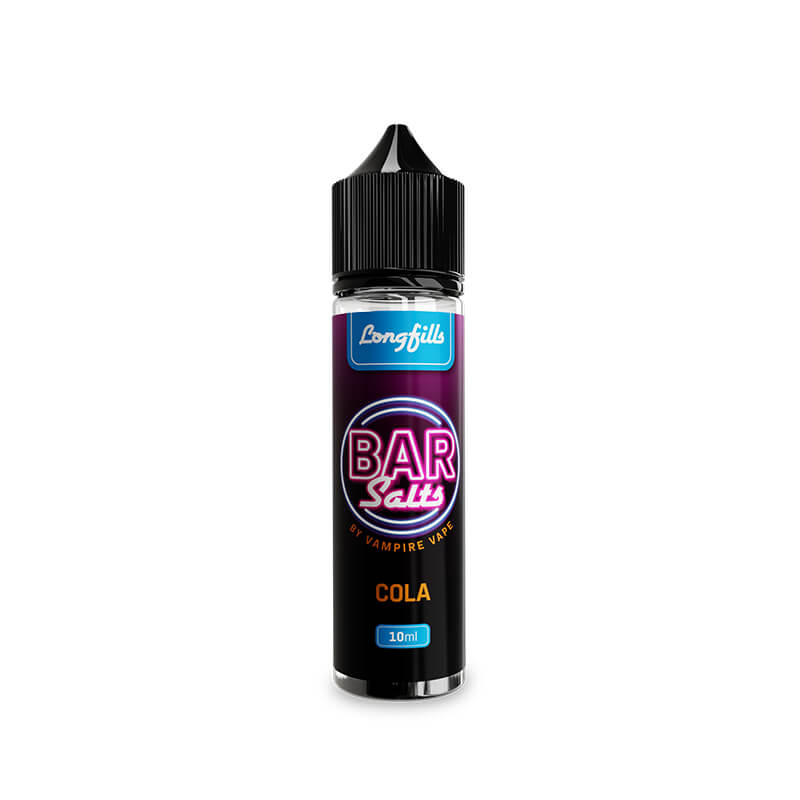 Bar Salts Cola 10ml Longfill E-Liquid By Vampire Vape