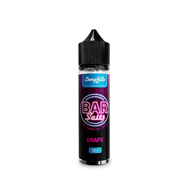 Bar Salts Grape 10ml Longfill E-Liquid By Vampire Vape