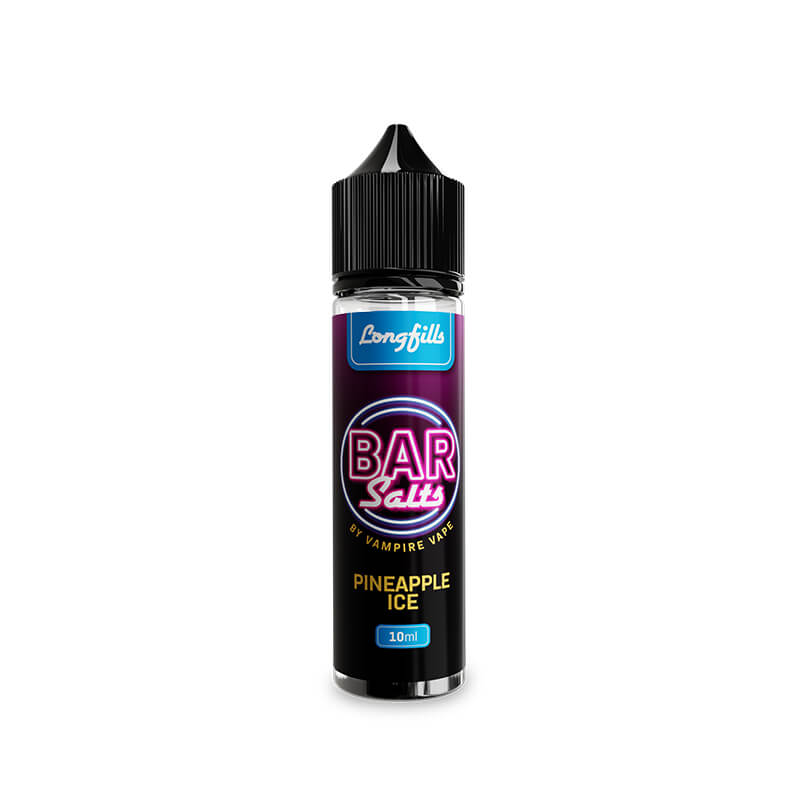 Bar Salts Pineapple Ice 10ml Longfill E-Liquid By Vampire Vape