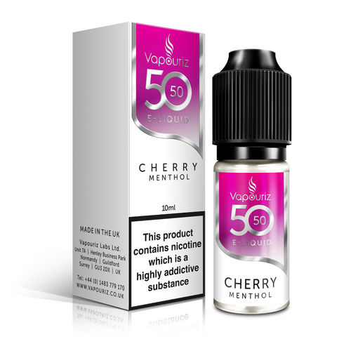 Vapouriz 50/50 Cherry Menthol 10ml