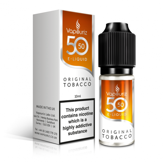 Vapouriz 50/50 Original Tobacco 10ml