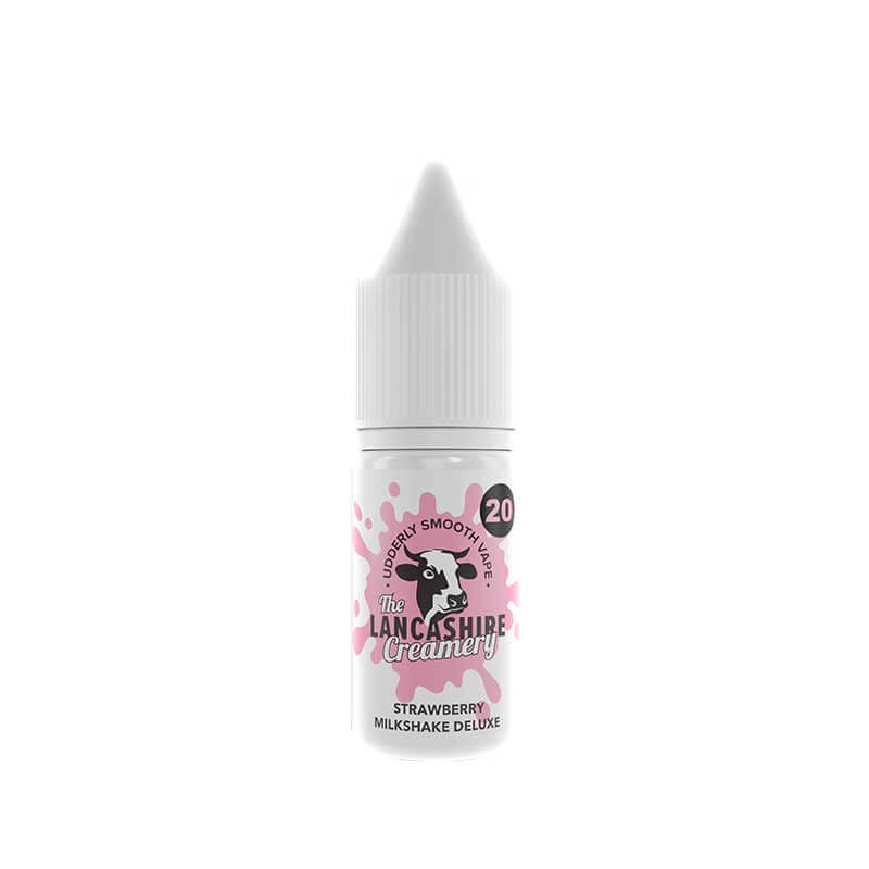 The Lancashire Creamery Strawberry Milkshake Deluxe 10ml E-Liquid