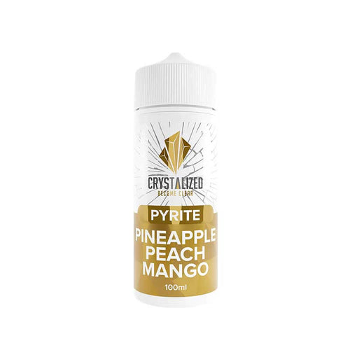 Crystalized Peach Pineapple Mango 100ml Shortfill E-Liquid