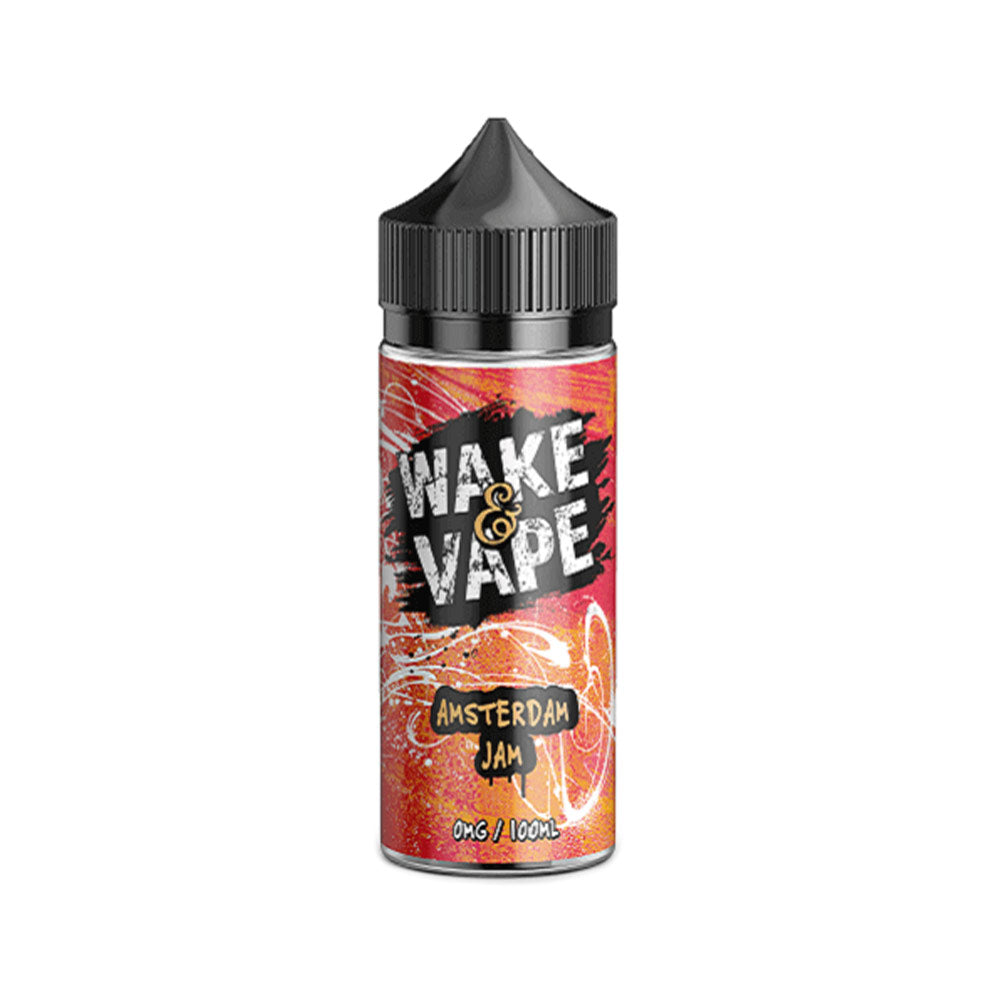 Wake & Vape Amsterdam Jam 100ml Shortfill E-Liquid