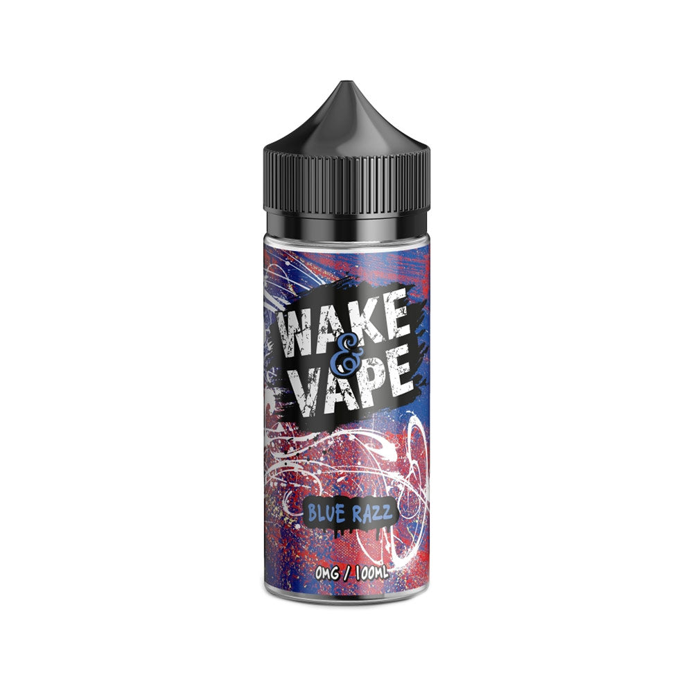 Wake & Vape Blue Razz 100ml Shortfill E-Liquid