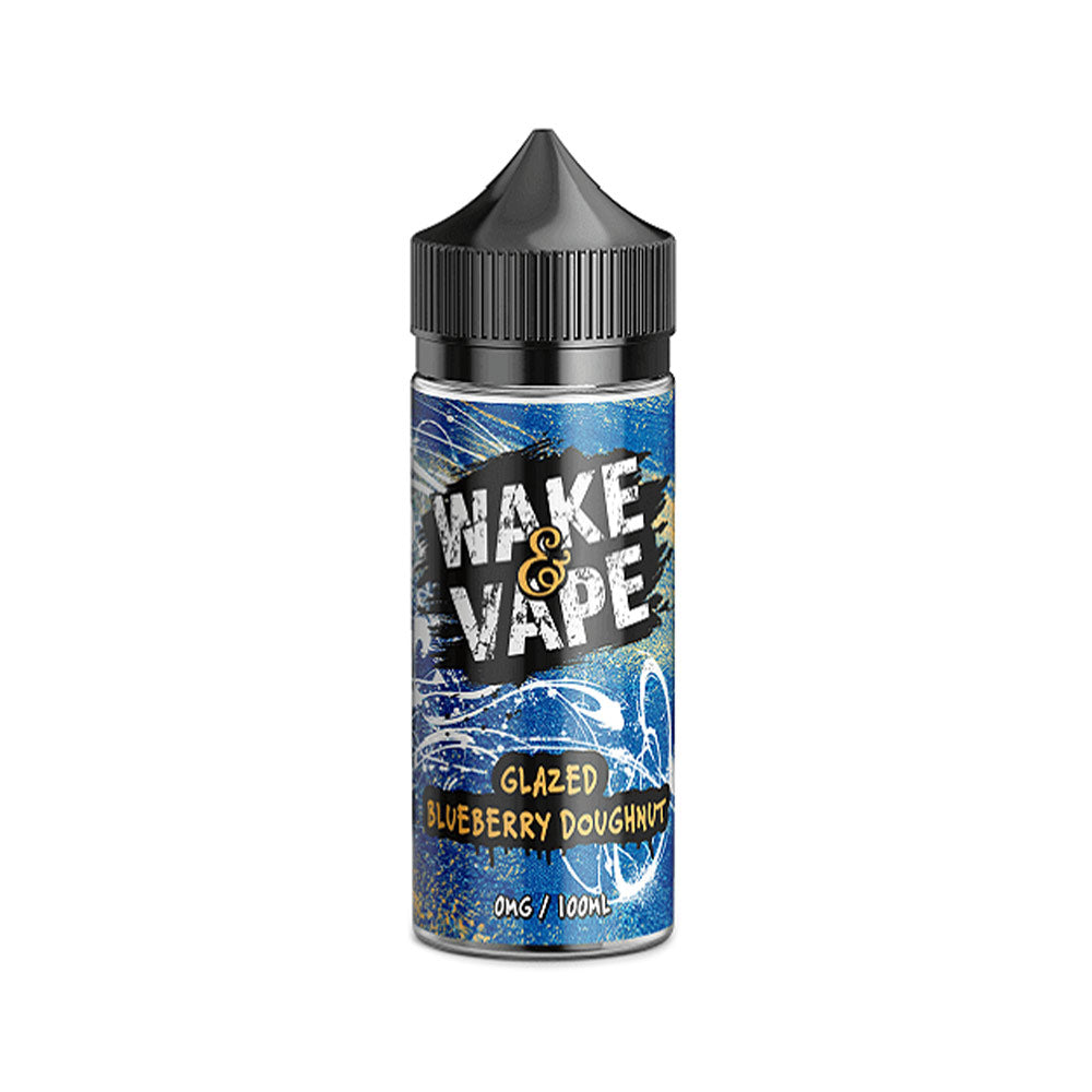 Wake & Vape Glazed Blueberry Doughnut 100ml Shortfill E-Liquid