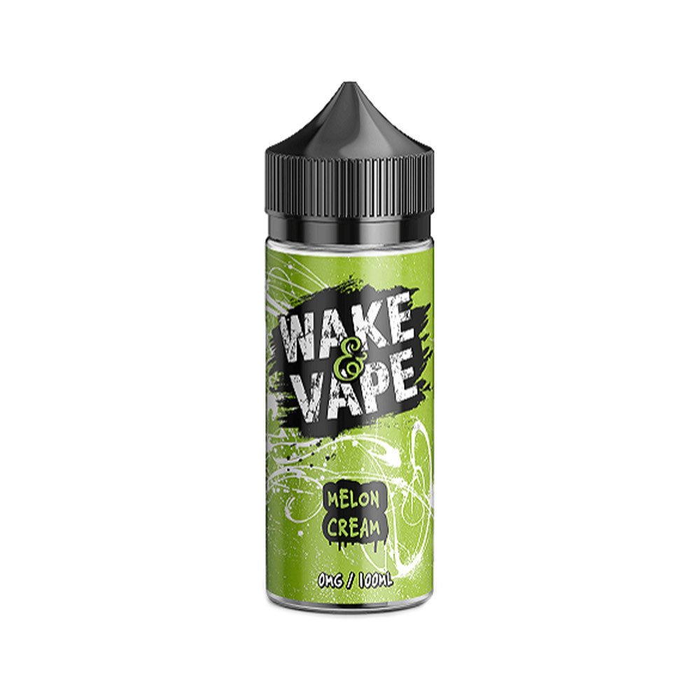 Wake & Vape Melon Cream 100ml Shortfill E-Liquid