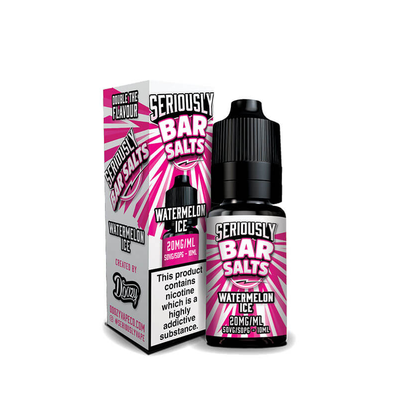 Doozy Vape Co Seriously Bar Salts Watermelon Ice 10ml