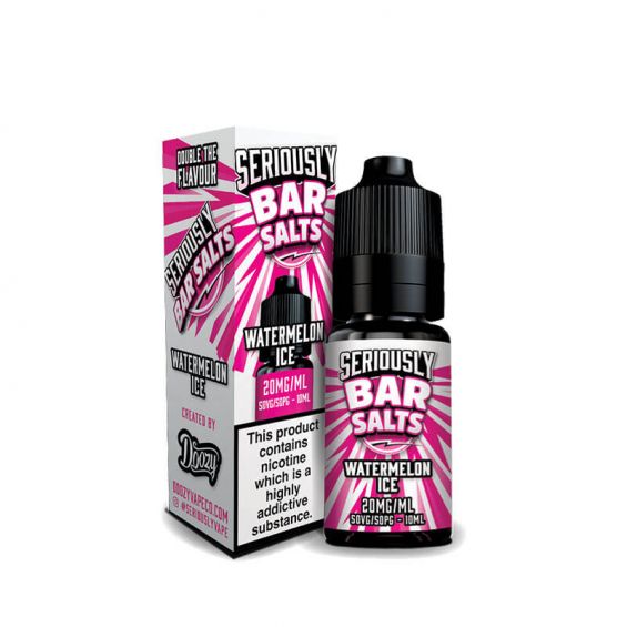 Doozy Seriously Bar Salts Watermelon Ice 10ml Nic Salt E-Liquid