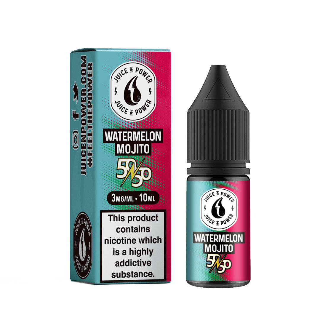 Juice N Power Watermelon Mojito 50/50 E-Liquid