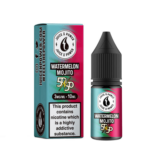 Juice N Power Watermelon Mojito 50/50 E-Liquid