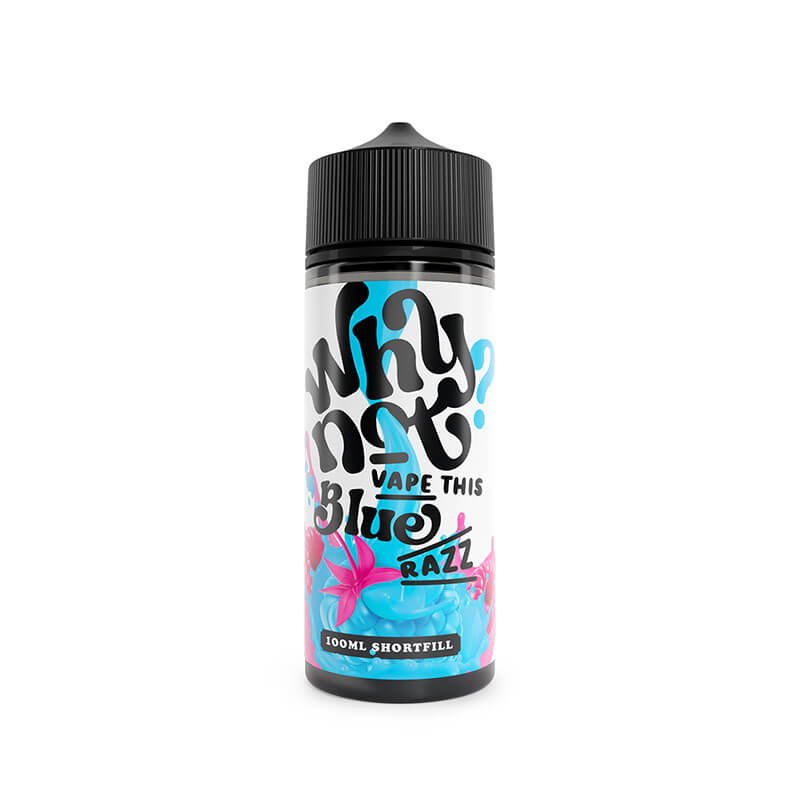 Why Not? Blue Razz 100ml Shortfill E-Liquid