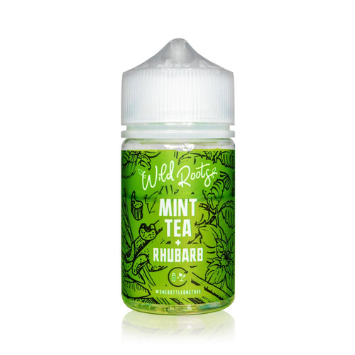 Wild Roots Mint Tea & Rhubarb Shortfill E-Liquid