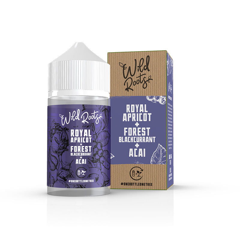 Wild Roots Royal Apricot, Forest Blackcurrant and Acai Shortfill