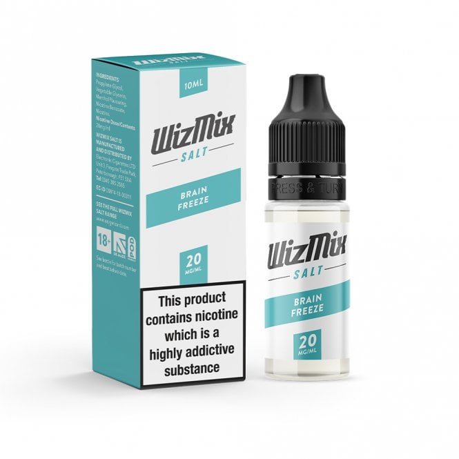 WizMix Brain Freeze Nic Salt E-Liquid