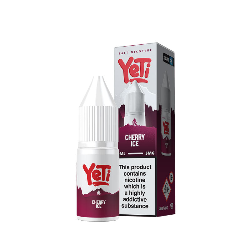 Yeti Summit Series Cherry Ice 10ml Nic Salt E-Liquid