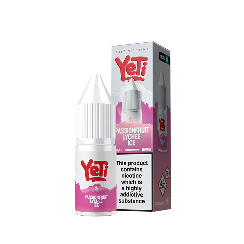 Yeti Summit Series Passionfruit Lychee Ice 10ml Nic Salt E-Liquid