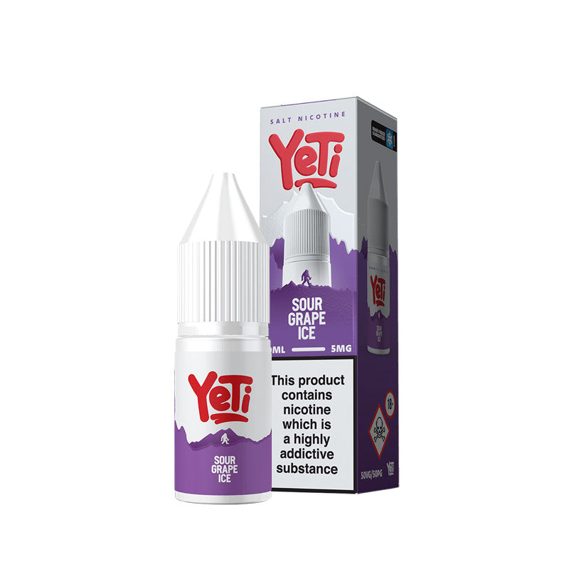 Yeti Summit Series Sour Grape Ice 10ml Nic Salt E-Liquid