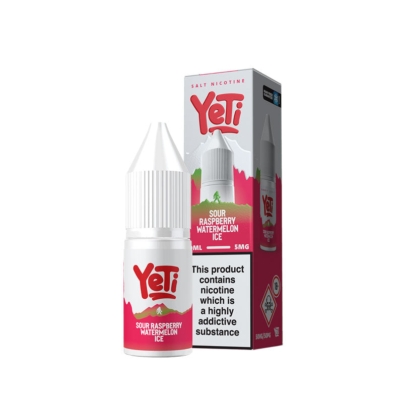 Yeti Summit Series Sour Raspberry Watermelon Ice 10ml Nic Salt E-Liquid