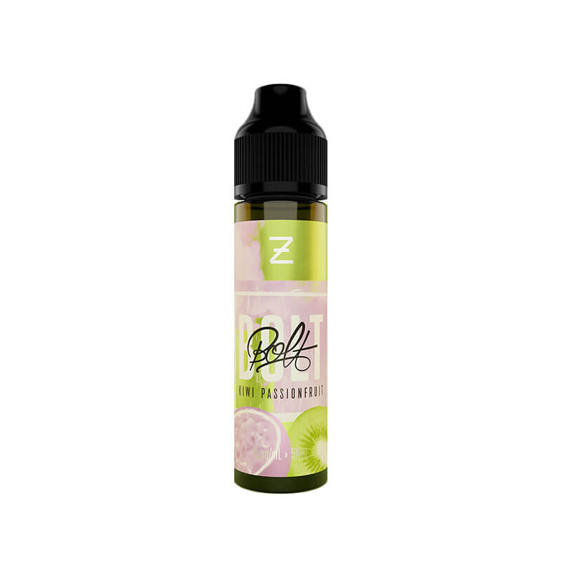 Zeus Juice Bolt kiwi Passionfruit Shortfill E-Liquid 50ml