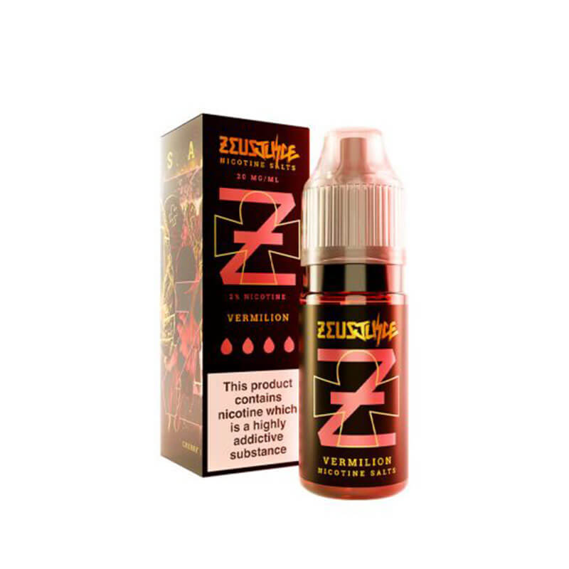 Zeus Juice Vermillion 50/50 Nic Salt E-Liquid 10ml