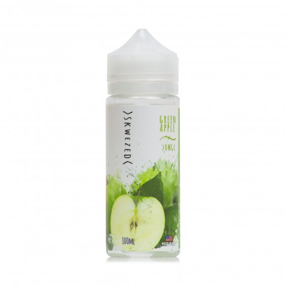 Green Apple Short Fill E-liquid 100ml - Skwezed - Vapestore